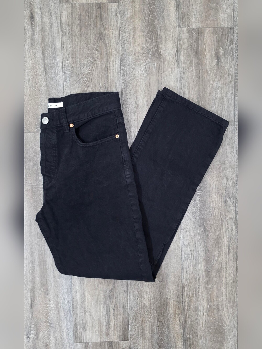 Men's Pacsun Straight Leg Black Jeans-Size 29x30